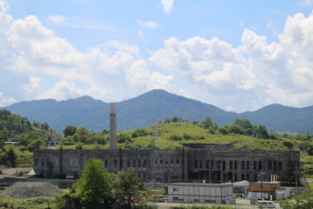 旧北炭清水沢火力発電所